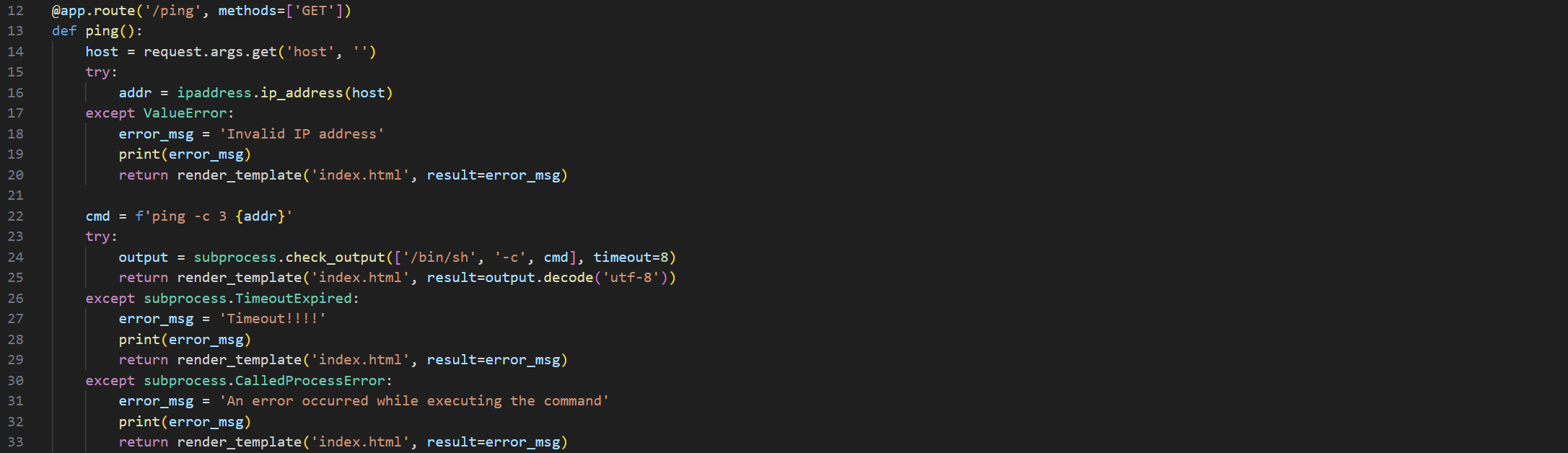 Ez command injection onedelay